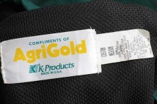 画像4: 90s USA製 K-Products AgriGold 刺繍 ダックパーカー 緑 M (4)