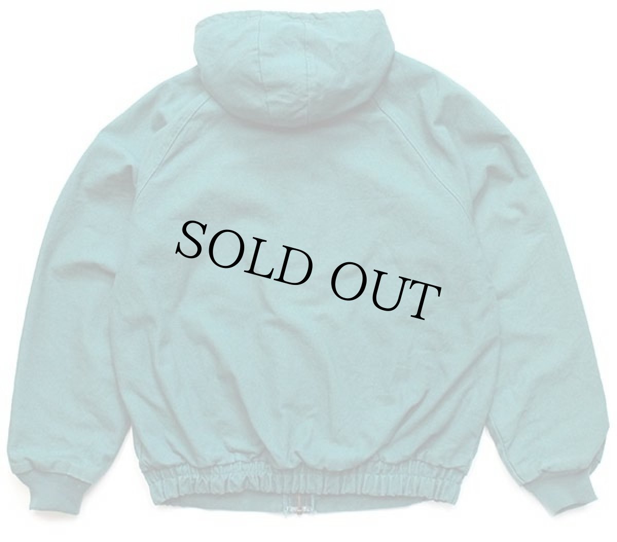 画像2: 90s USA製 K-Products AgriGold 刺繍 ダックパーカー 緑 M (2)