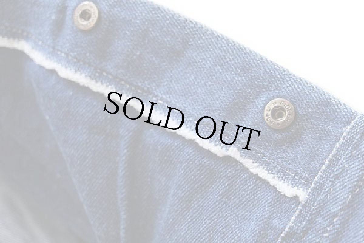 画像5: 80s UNKNOWN スタッズ付き デニムジャケット 4ポケット (5)