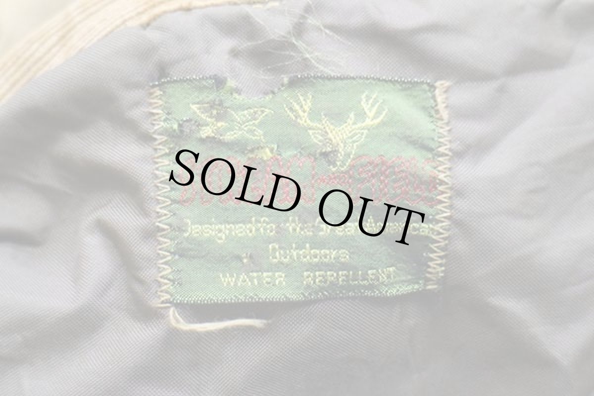 画像4: 70s STREAM AND FIELD ダック地 ハンティングジャケット 茶 (4)