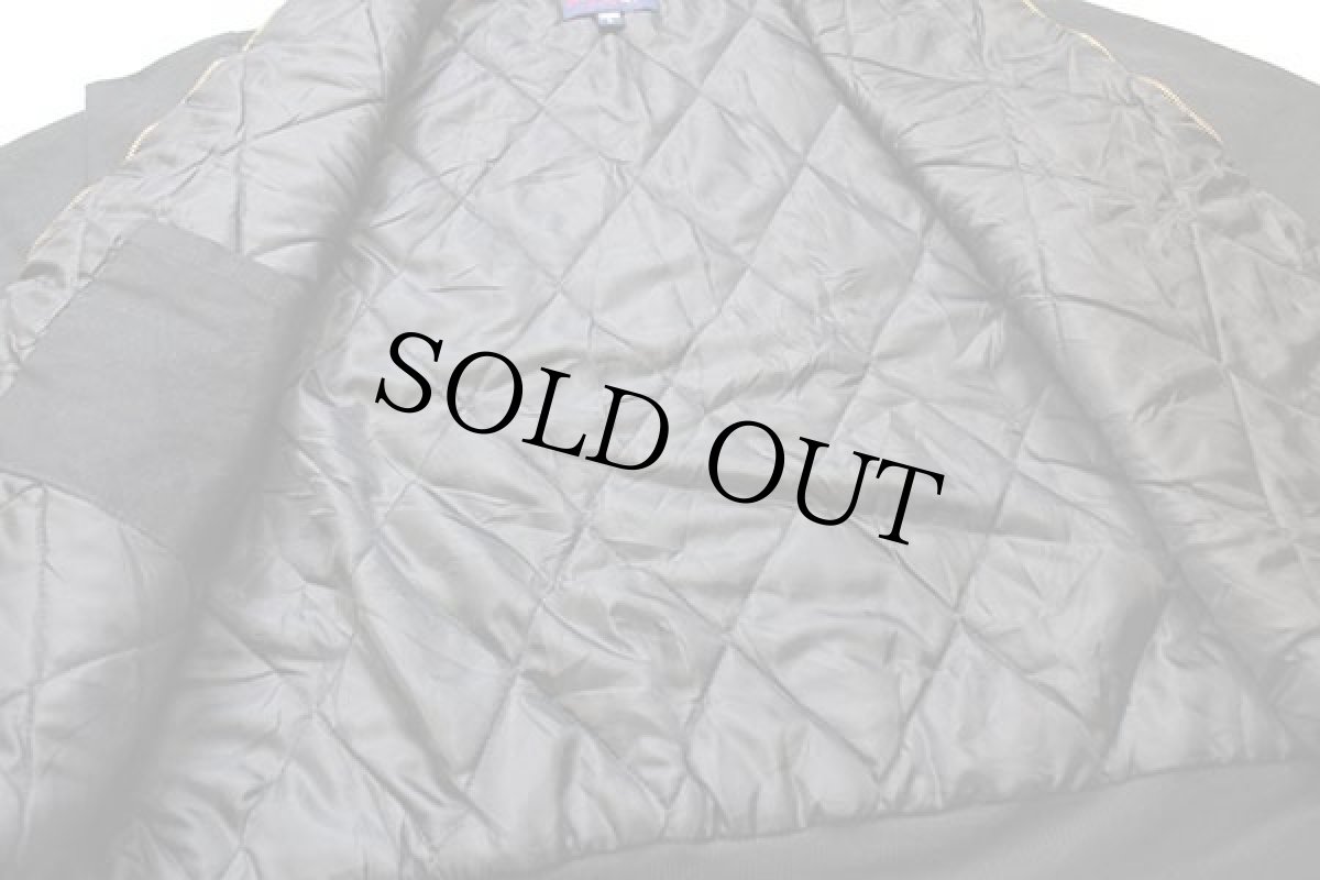 画像5: 90s USA製 King Louieキングルイ キルティングライナー ダックジャケット 黒 L (5)