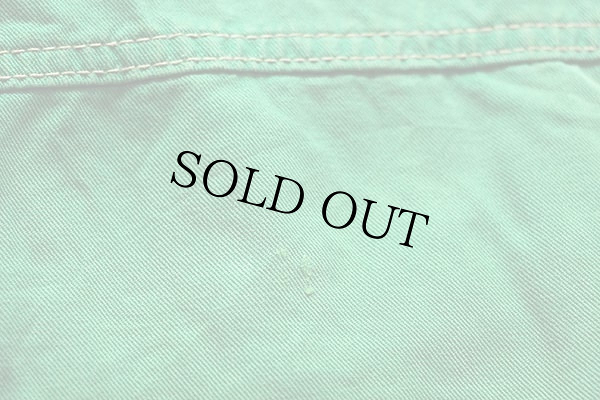 画像8: イタリア製 Dieselディーゼル コットンツイルジャケット 4ポケット 緑 M (8)