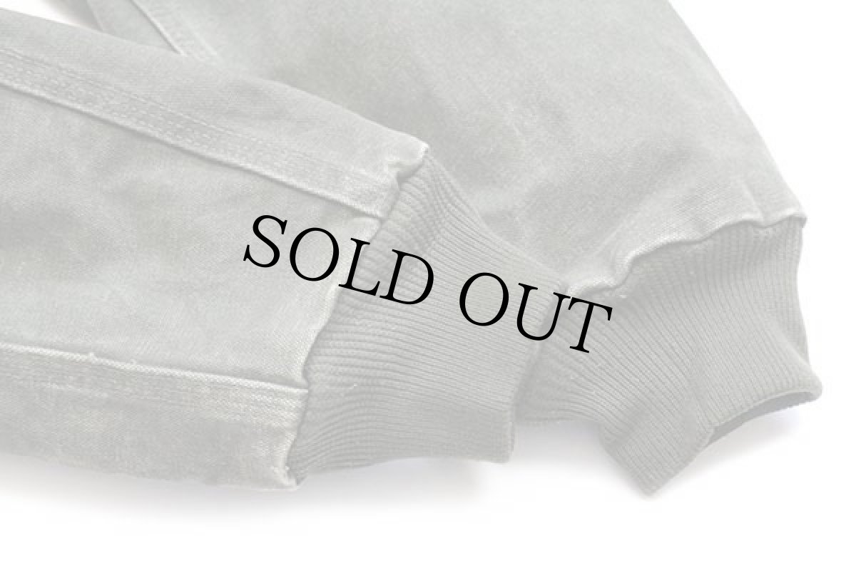 画像6: 00s メキシコ製 carharttカーハート キルティングライナー ダック地 アクティブジャケット パーカー モスグリーン ボーイズL (6)