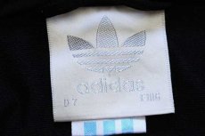 画像4: 90s adidasアディダス トレフォイル ロゴ刺繍 トラックジャケット 黒×白 L★ジャージ (4)