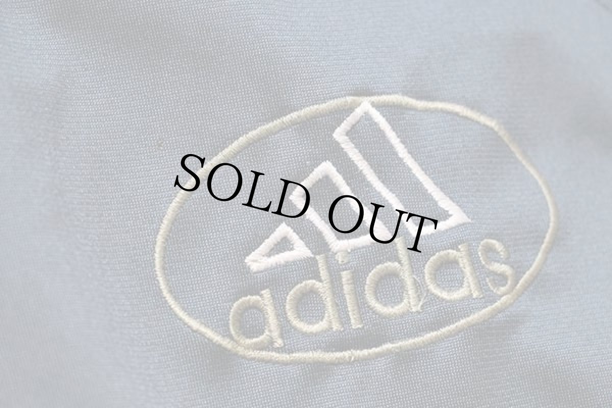 画像6: 00s adidasアディダス パフォーマンス ロゴ刺繍 トラックジャケット 薄紺 L★ジャージ (6)