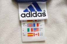 画像5: 00s adidasアディダス パフォーマンス ロゴ刺繍 マルチカラー 切り替え トラックジャケット 薄紺★ジャージ (5)