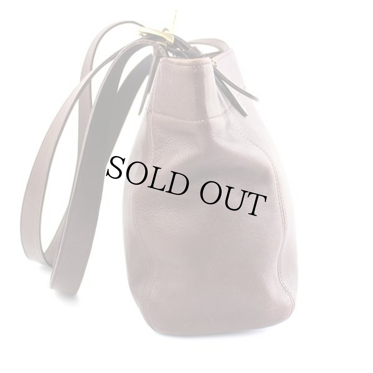 画像4: USA製 COACH オールド コーチ レザー トートバッグ 焦げ茶★4157 (4)