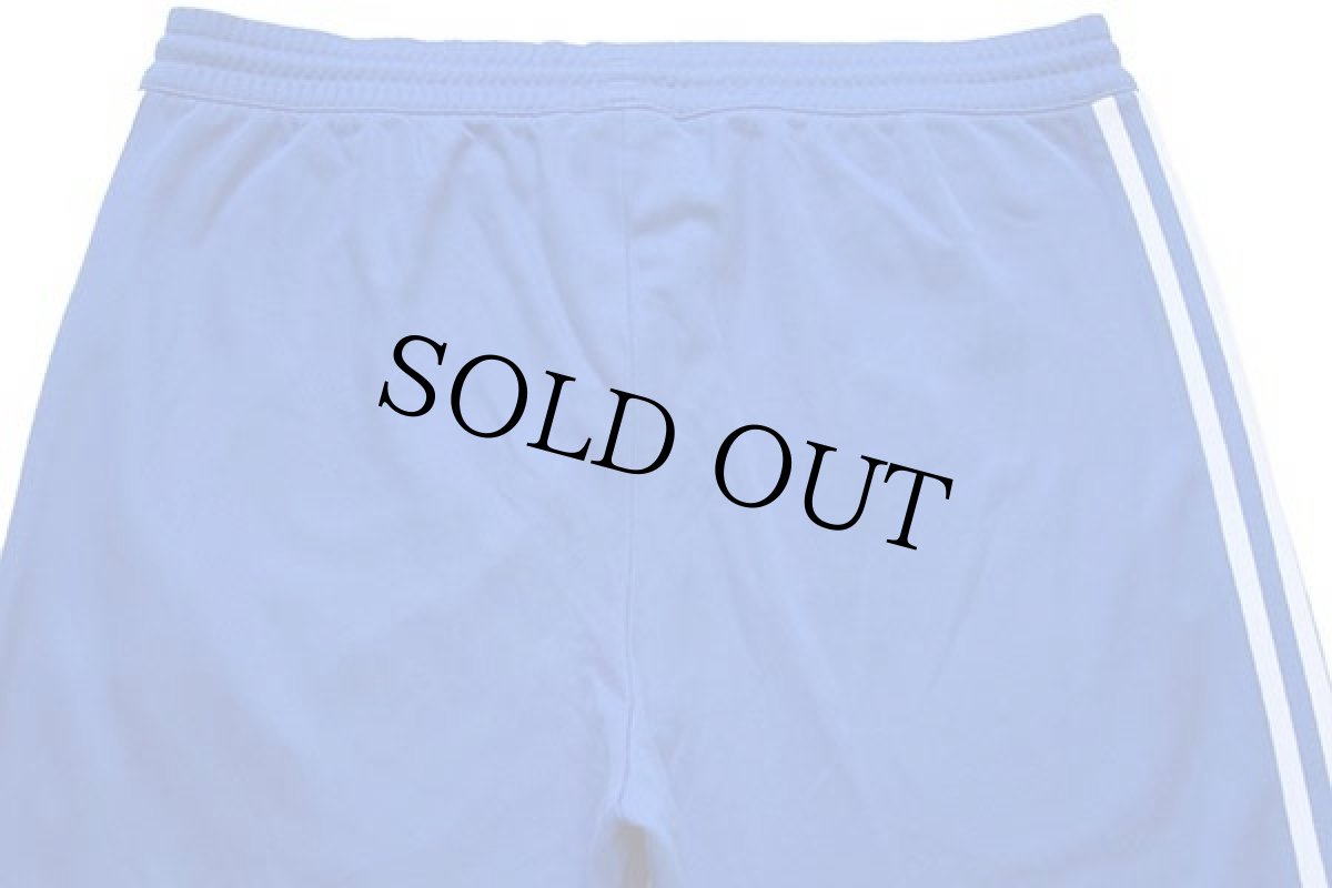 画像5: adidasアディダス トレフォイル ロゴ刺繍 トラックパンツ 青×白 L★ジャージ (5)