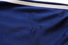 画像7: 90s adidasアディダス トレフォイル ロゴ刺繍 トラックジャケット 紺×白 M★ジャージ (7)