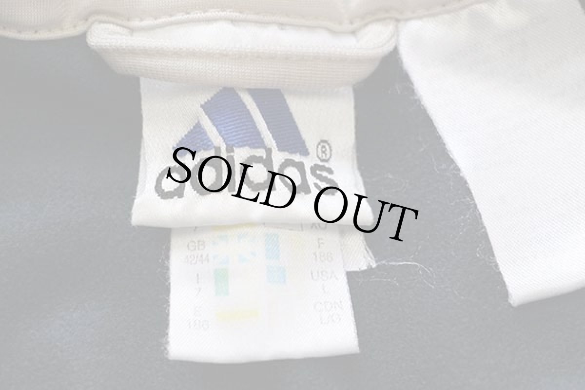 画像4: 00s adidasアディダス パフォーマンス ロゴ刺繍 トラックジャケット 薄紺 L★ジャージ (4)