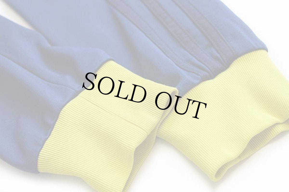 画像7: adidasアディダス トレフォイル ロゴ フェルトプリント&刺繍 クレイジーカラー 切り替え ハイネック トラックジャケット S★15 ジャージ (7)