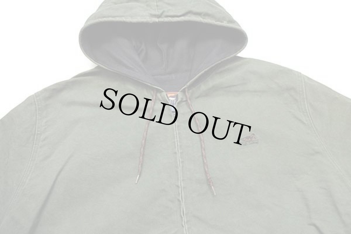 画像3: Irish Setter アイリッシュセッター ワンポイント ダックパーカー グリーン XL (3)