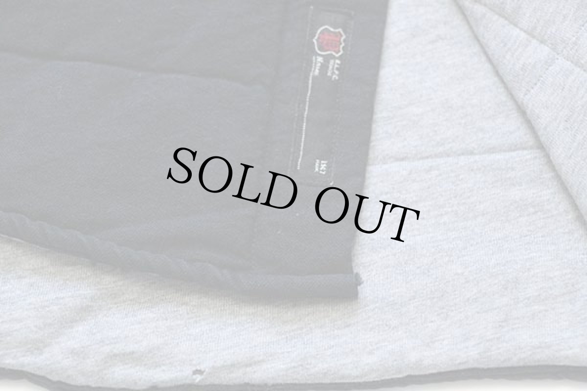 画像7: ポロ ラルフローレン 中綿入り 三点留め ボタンダウン コットンシャツ 黒 L (7)