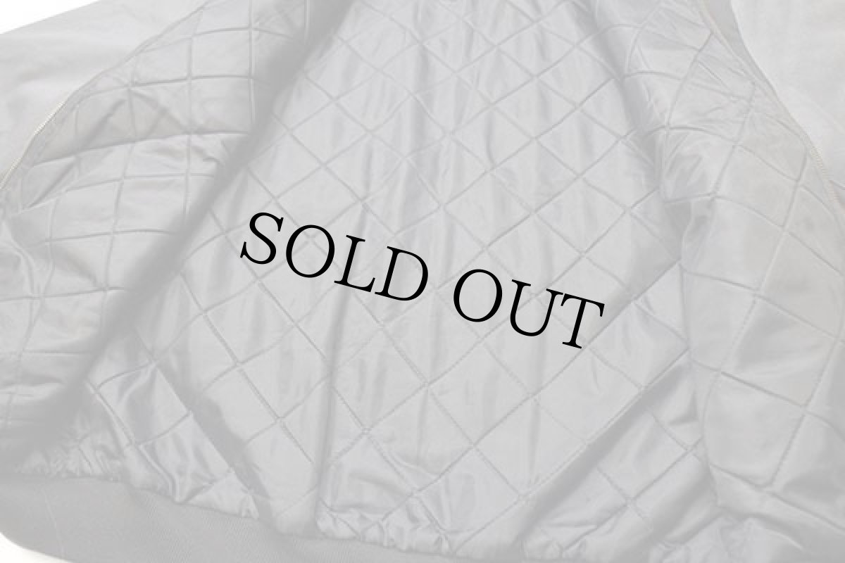 画像5: 00s RED KAPレッドキャップ ツートン 切り替え キルティングライナー ワークジャケット 黒×グレー L-RG (5)