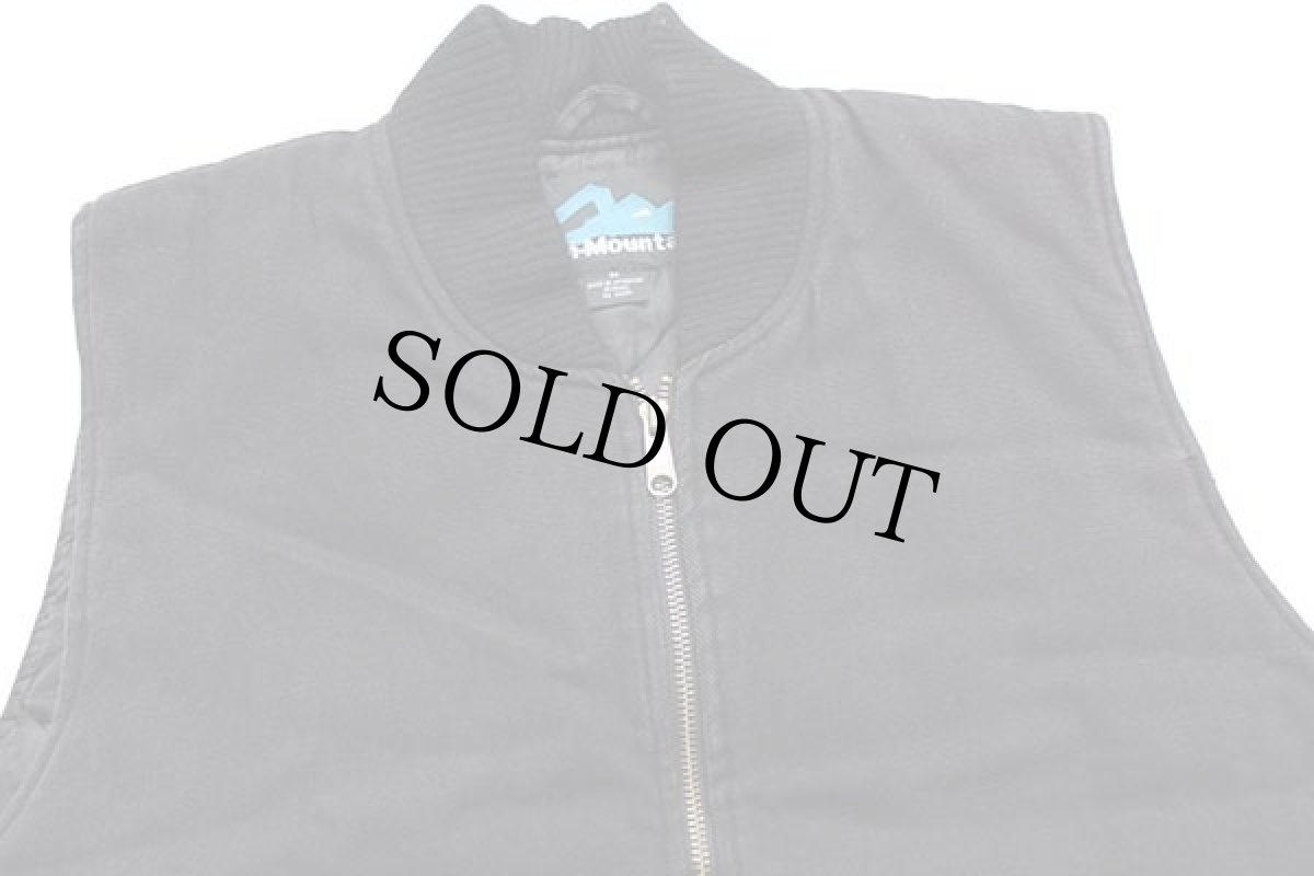 画像3: Tri Mountain キルティングライナー ダックベスト 黒 M (3)