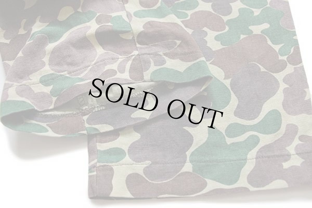 画像8: 70s Kmart ダックハンターカモ ベイカータイプ コットン キャンバス ハンティングパンツ w32/34 (8)