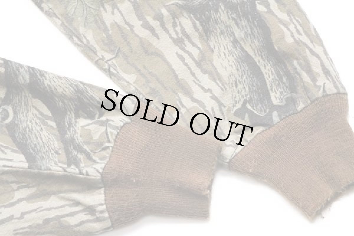 画像8: 80s USA製 MOSSY OAK リアルツリーカモ コットン シャモアクロス ハンティングジャケット (8)