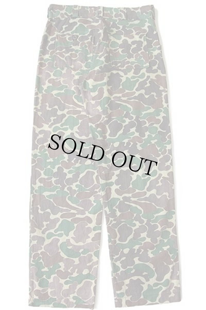 画像3: 70s Kmart ダックハンターカモ ベイカータイプ コットン キャンバス ハンティングパンツ w32/34 (3)