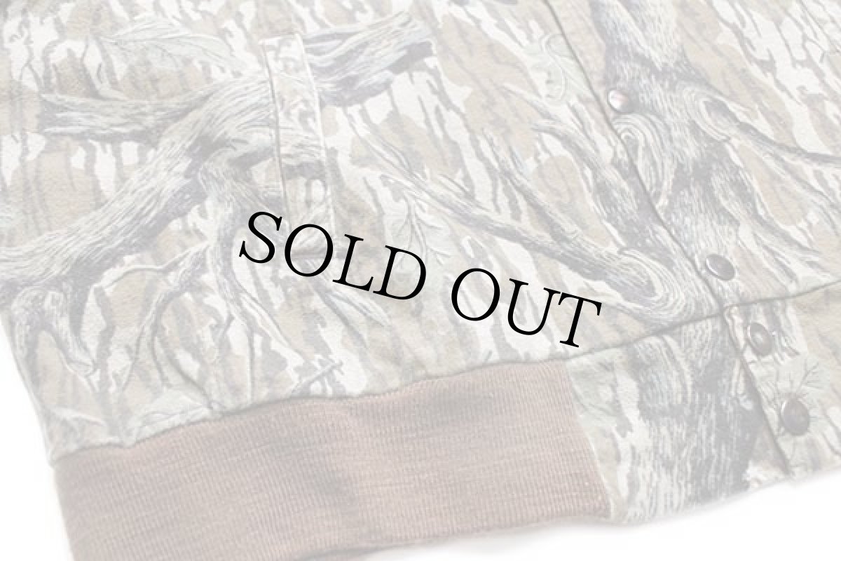 画像7: 80s USA製 MOSSY OAK リアルツリーカモ コットン シャモアクロス ハンティングジャケット (7)