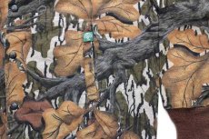 画像6: 80s USA製 MOSSY OAK FALL FOLIAGE リアルツリーカモ コットン シャモアクロス ハンティングジャケット M (6)