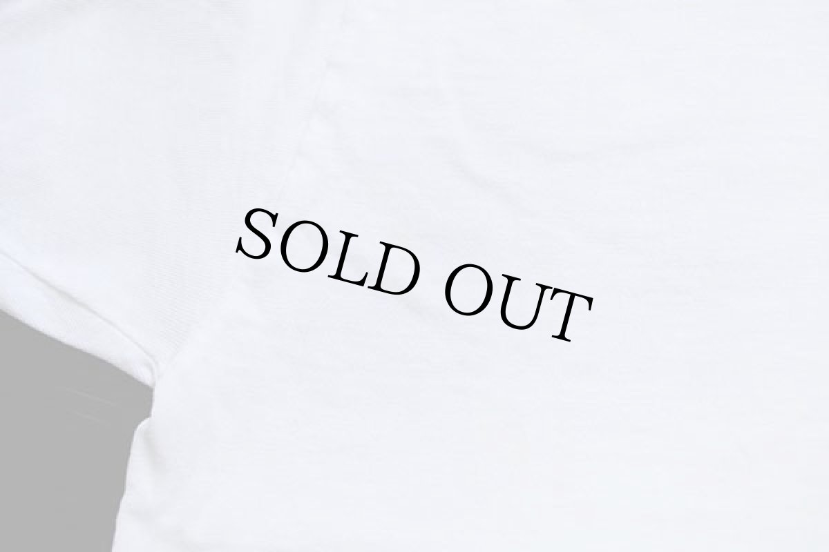 画像6: 90s USA製 GAPギャップ モックネック 無地 コットン 長袖Tシャツ 白 L (6)