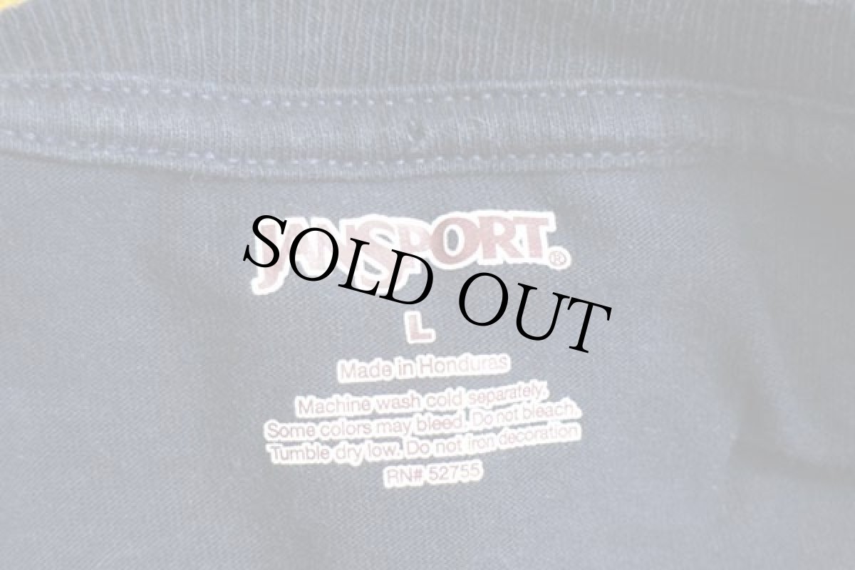 画像5: JANSPORTジャンスポーツ U.S.NAVY NAVAL ACADEMY パッチ付き コットン 長袖Tシャツ 紺 L (5)