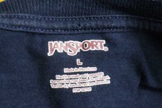 画像5: JANSPORTジャンスポーツ U.S.NAVY NAVAL ACADEMY パッチ付き コットン 長袖Tシャツ 紺 L (5)