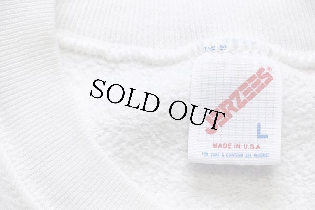 画像4: 80s USA製 フェニックス アート 半袖 スウェット 白 L (4)