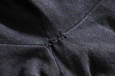 画像6: 80s USA製 LOGO7 NFL GIANTS 刺繍 タートルネック コットン 長袖Tシャツ 黒 XL (6)