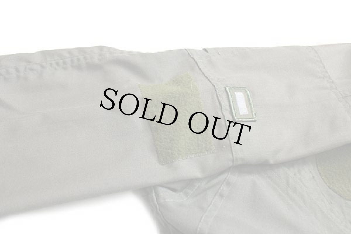 画像9: 90s 米軍 CWU-27/P カバーオール アラミド フライトスーツ セージグリーン 42R★33 つなぎ (9)