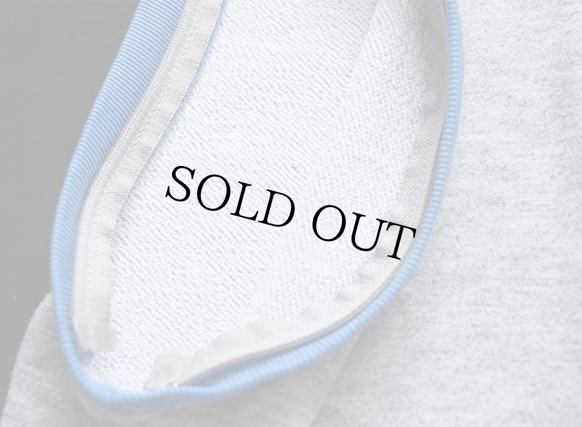 画像6: 80s adidasアディダス トレフォイル ロゴ刺繍 ツートン フルジップ スウェットベスト XL★トラックジャケット (6)