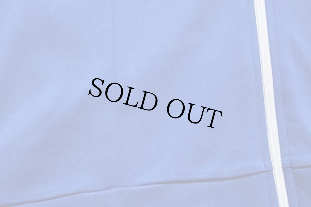 画像7: 80s adidasアディダス トレフォイル ロゴ ハイネック トラックジャケット 青×白 M★18 ジャージ (7)