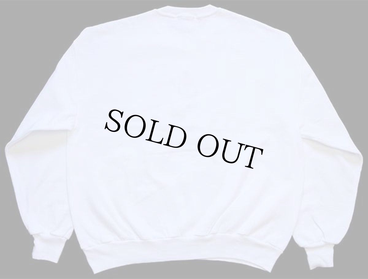 画像2: 90s USA製 ダルメシアン スウェット 白 XL (2)