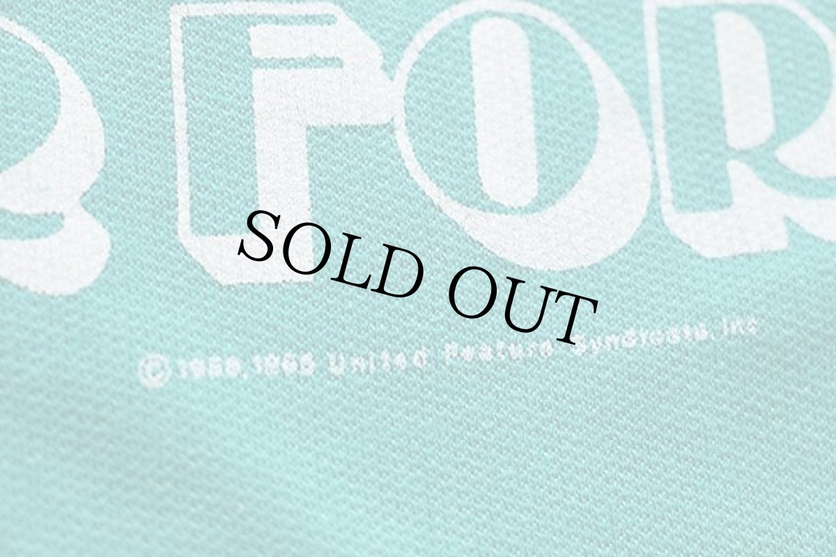 画像5: 80s スヌーピー ウッドストック フライングエース BE A CUT ABOVE AIR FORCE スウェット エメラルドグリーン (5)