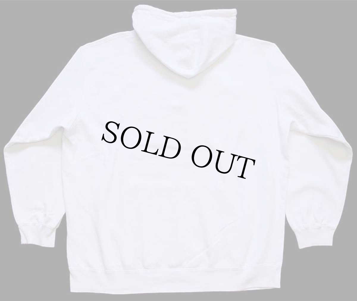 画像2: 90s GAPギャップ 無地 ヘンリーネック スウェットパーカー 白 L (2)