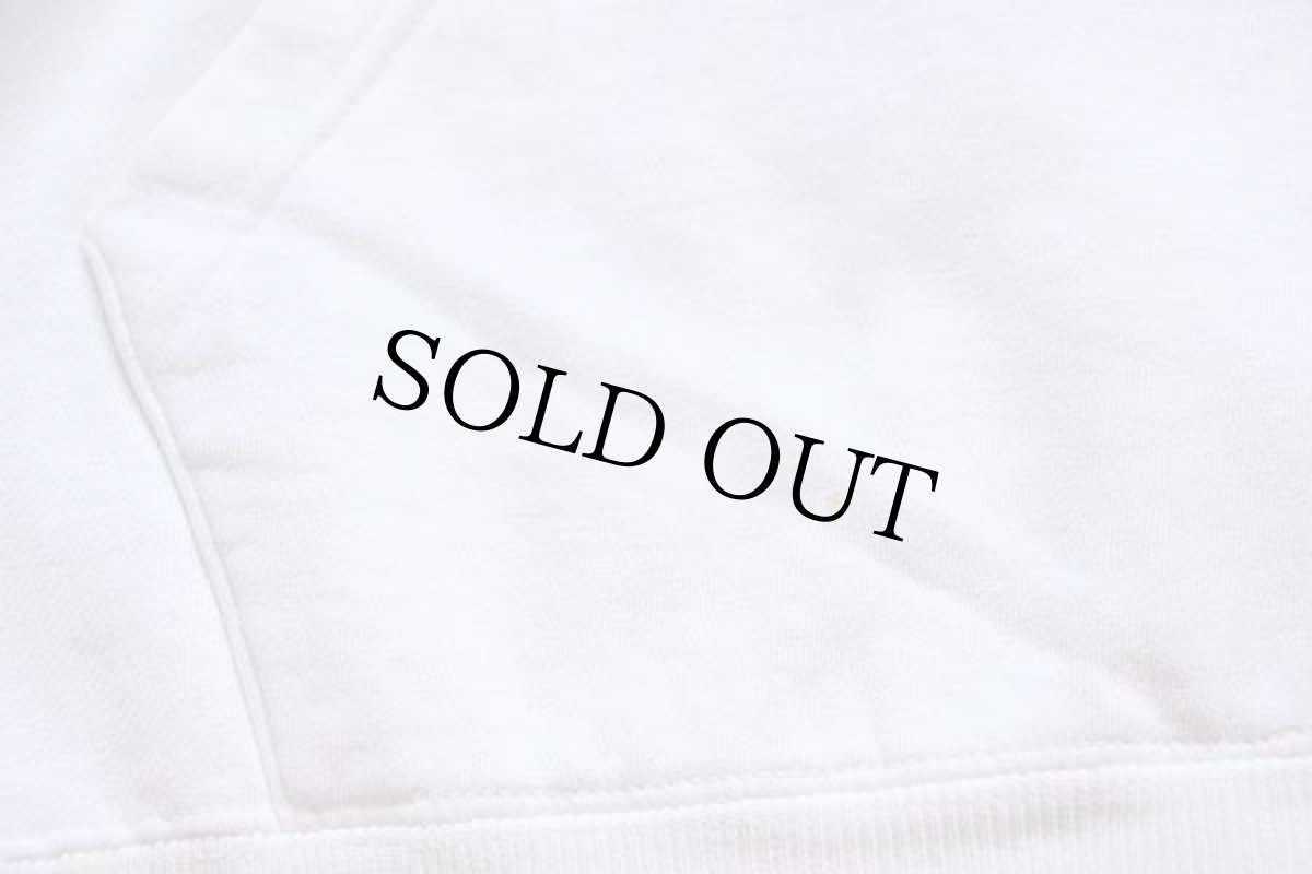 画像5: 90s GAPギャップ 無地 ヘンリーネック スウェットパーカー 白 L (5)