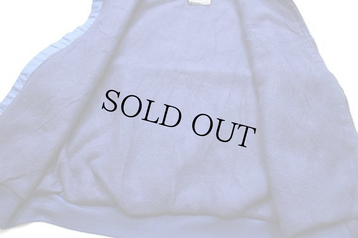 画像5: 80s USA製 SPORTSMASTER polarfleece フリースライナー ナイロンベスト 青 L (5)