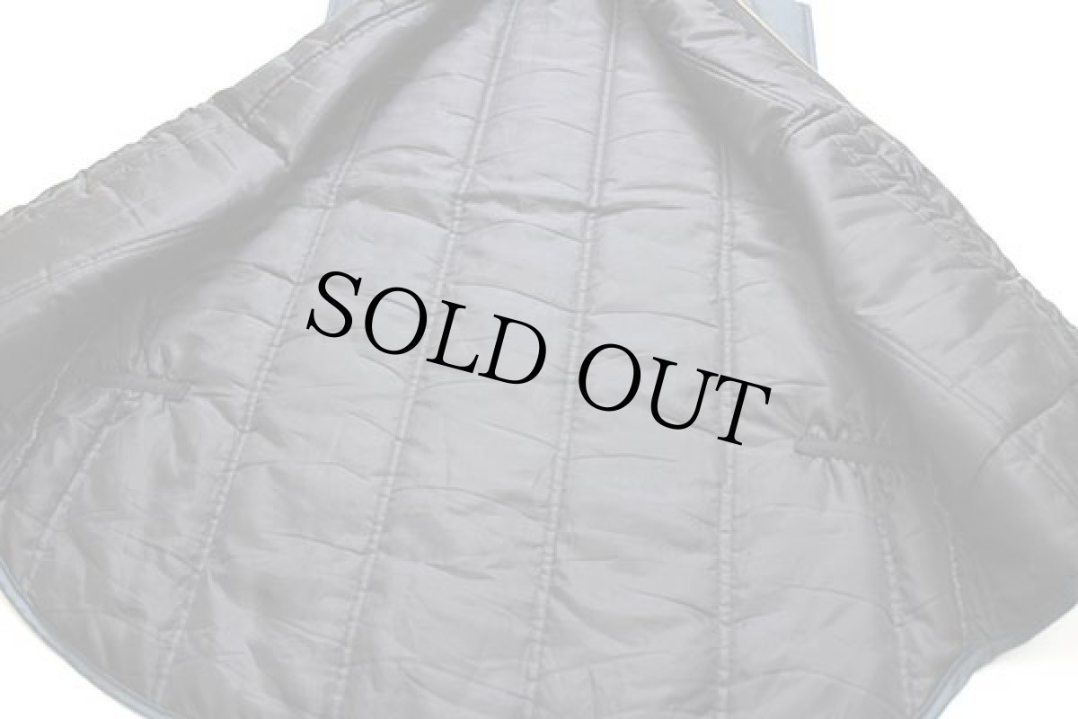 画像5: 90s USA製 SNAP'N'WEAR ナイロン キルティング ワークベスト 紺 L (5)