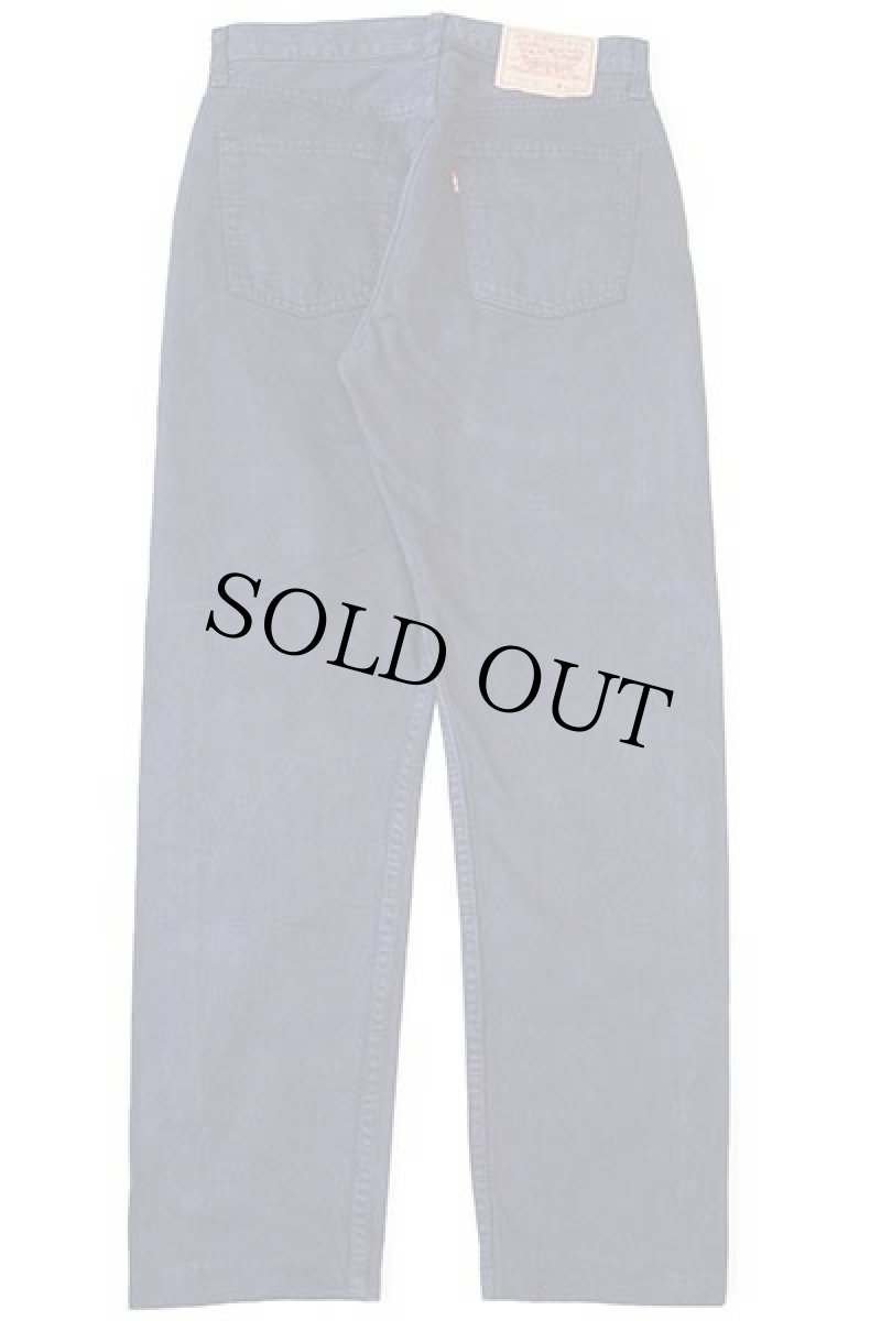 画像3: 90s イタリア製 Levi'sリーバイス 534 カラーデニムパンツ 後染め 濃紺 w33★ユーロ (3)