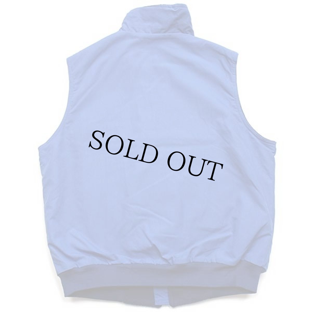 画像2: 80s USA製 SPORTSMASTER polarfleece フリースライナー ナイロンベスト 青 L (2)