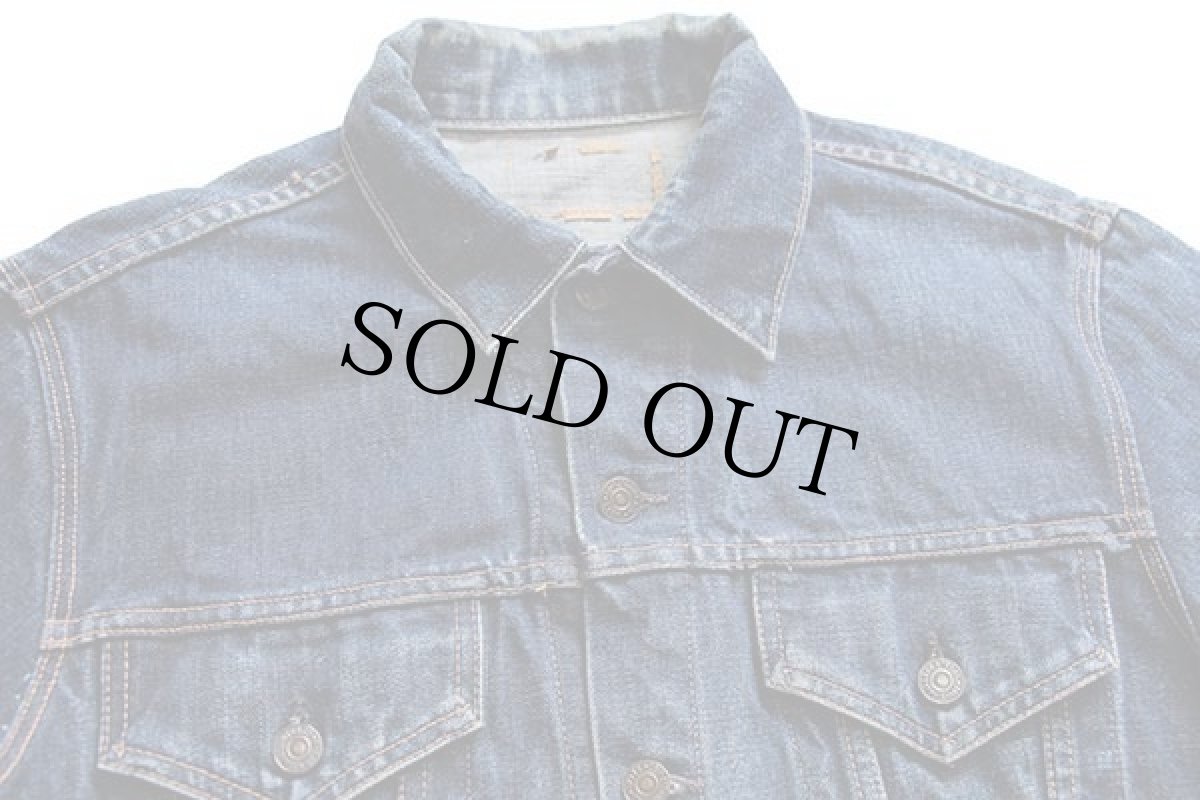 画像3: 60s LEVI'Sリーバイス 70505 BIGE デニムジャケット (3)