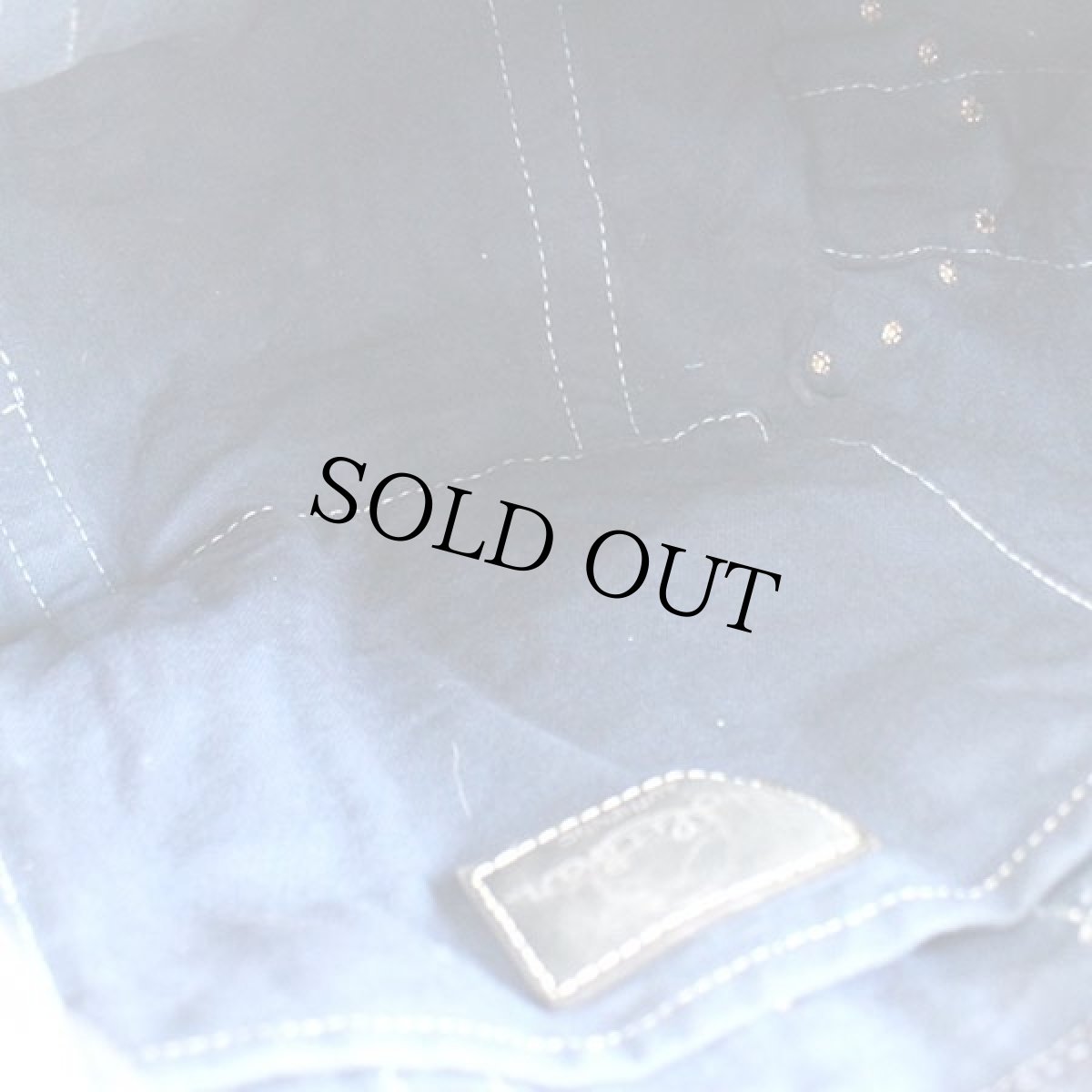 画像8: USA製 Holubar コットン キャンバス トートバッグ 紺 (8)