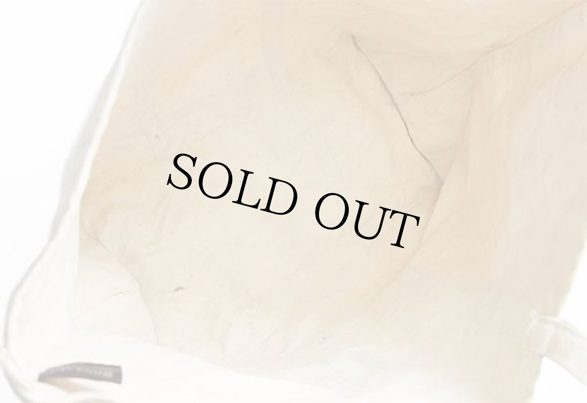 画像5: 80s Brookstone キャンバス トートバッグ 青★ラージ (5)