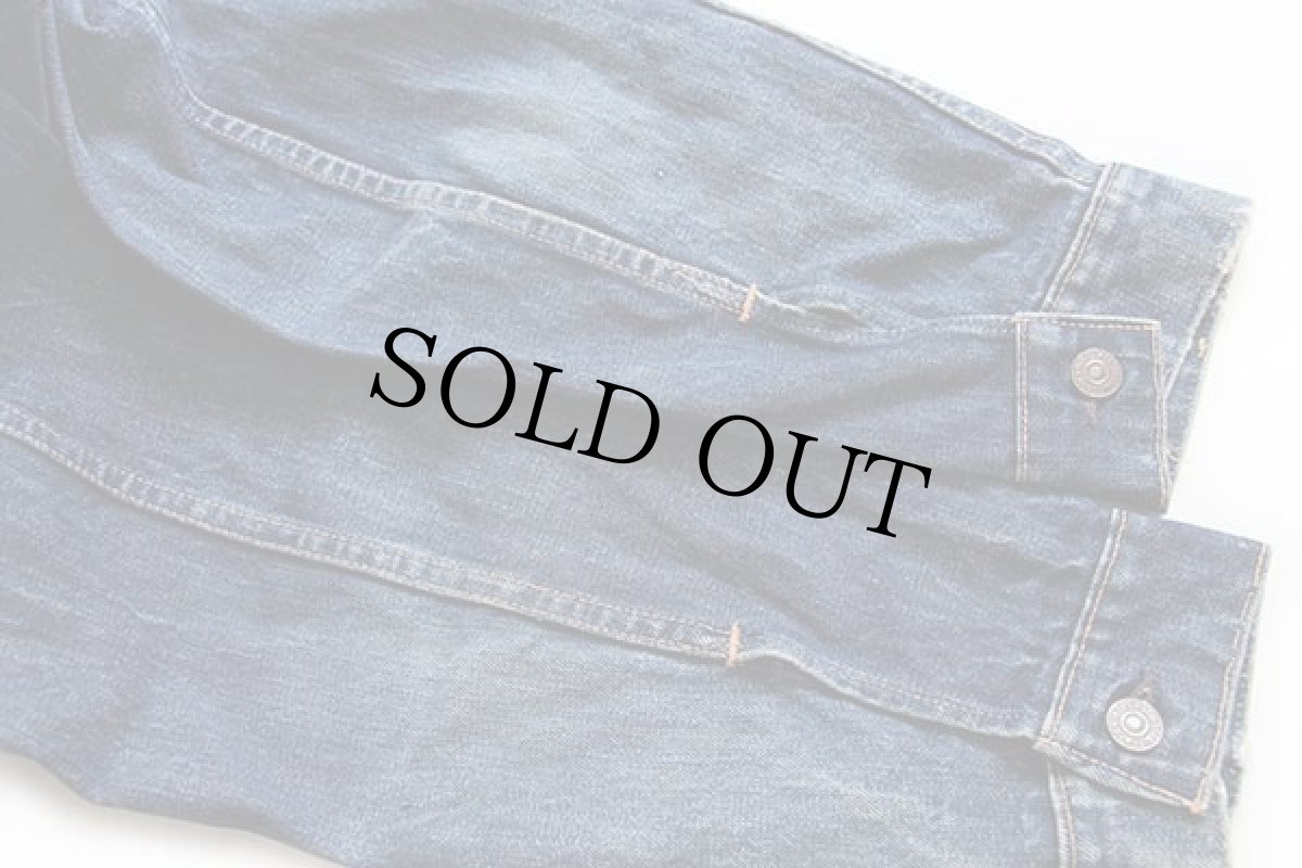 画像7: 60s LEVI'Sリーバイス 70505 BIGE デニムジャケット (7)