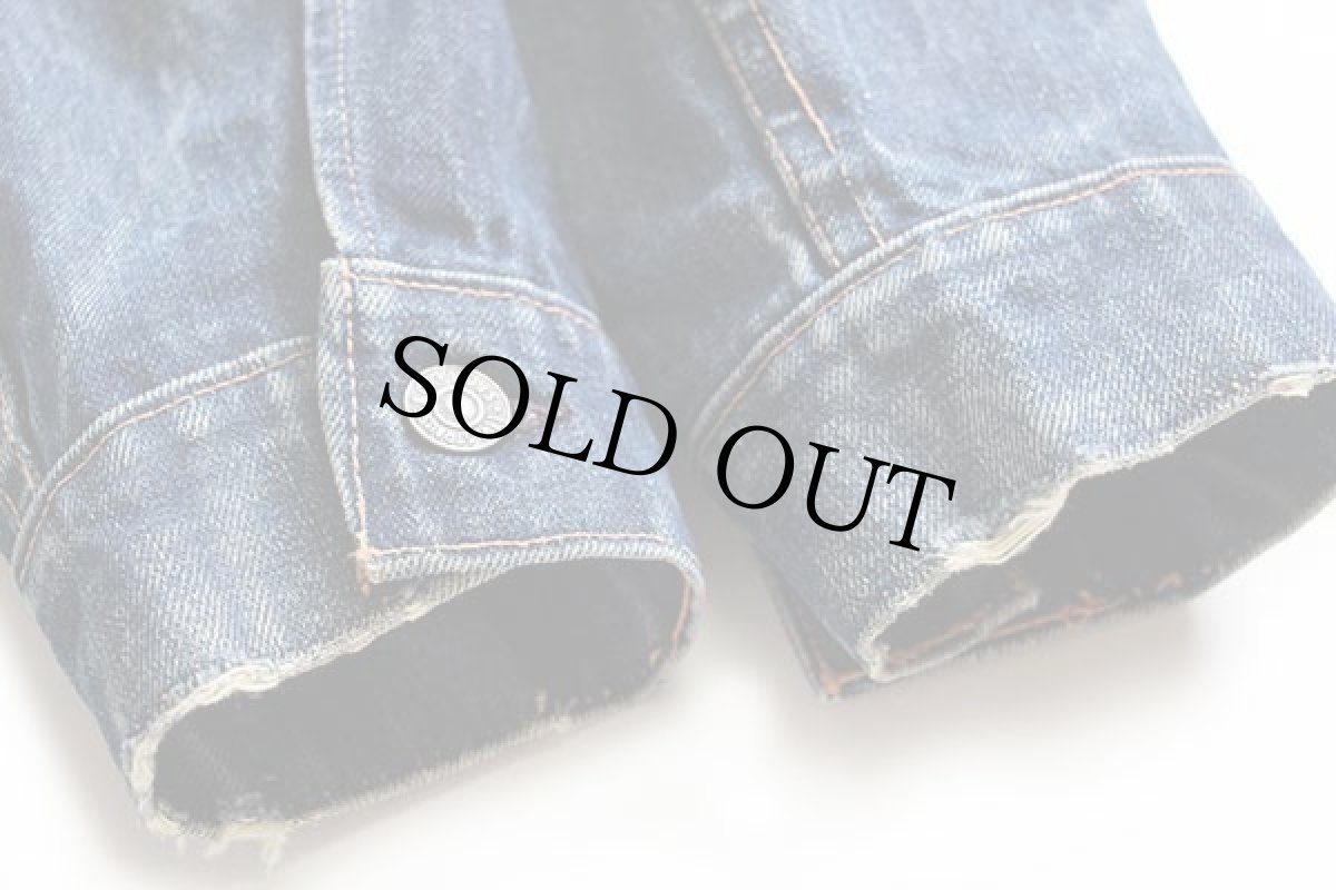 画像8: 60s LEVI'Sリーバイス 70505 BIGE デニムジャケット (8)