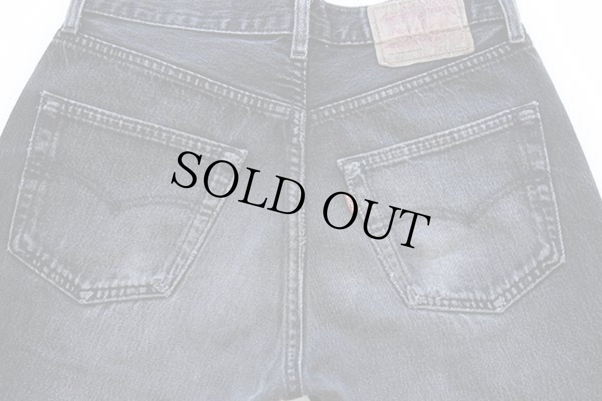 画像5: 90s USA製 Levi'sリーバイス 501 ブラック デニムパンツ w31 (5)