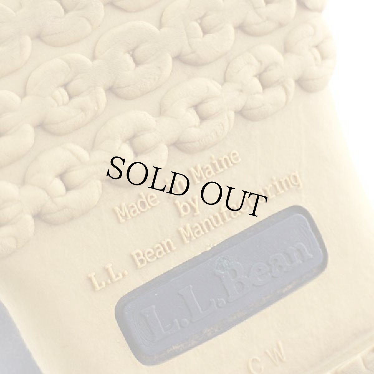 画像6: USA製 L.L.Bean 6ホール ビーンブーツ タン×ネイビー (6)