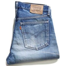 画像1: 90s マルタ製 Levi'sリーバイス 611 デニムパンツ ヒゲ w36★ユーロ (1)