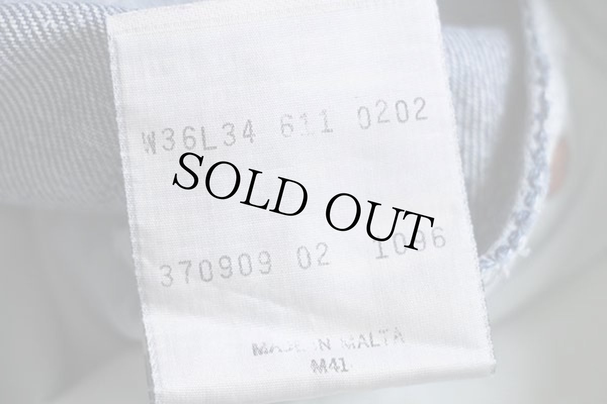 画像7: 90s マルタ製 Levi'sリーバイス 611 デニムパンツ ヒゲ w36★ユーロ (7)