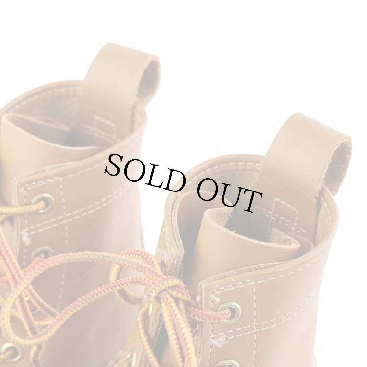 画像7: USA製 L.L.Bean 6ホール ビーンブーツ タン×ネイビー (7)